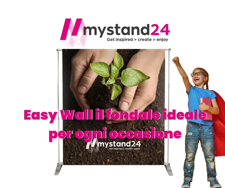 Easy Wall, un fondale per stand e per mille occasioni MyStand24