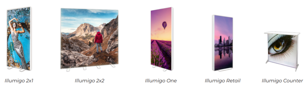 espositori retroilluminati